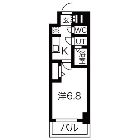 ささしまライブ駅 徒歩12分 7階の物件間取画像